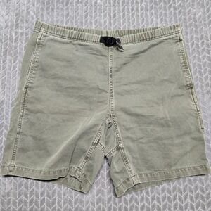 Gramicci Vintage G Series Mens Shorts Olive Green Climbing Belted Size Medium 36